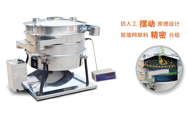 砂糖圓形搖擺篩廠家哪家好,價(jià)格是多少！